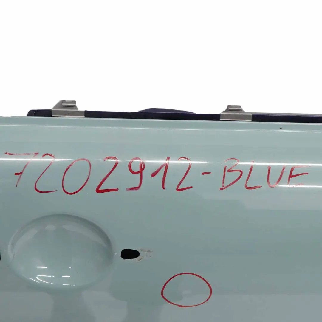  Front Door Mini R50 R52 R53 Cooper Right O/S Panel Blue Painted - SKU 7202912-BLUE - Part number 7202912