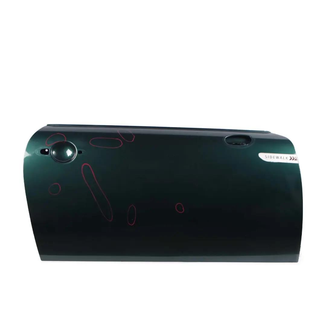 Front Right Door O/S British Racing Green - 895 to Mini Cooper R50 R52 R53 with Part number 7202912 Mini Cooper R50 R52 R53 Front Right Door O/S British Racing Green - 895 - SKU 7202912-BRG1 - Part number 7202912
