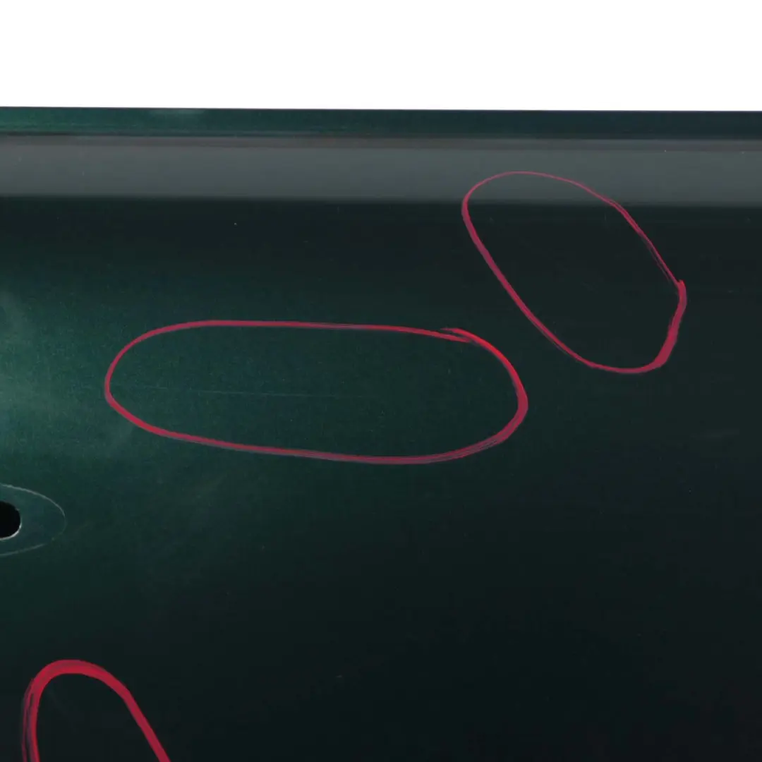 Front Right Door O/S British Racing Green - 895 to Mini Cooper R50 R52 R53 with Part number 7202912 Mini Cooper R50 R52 R53 Front Right Door O/S British Racing Green - 895 - SKU 7202912-BRG1 - Part number 7202912