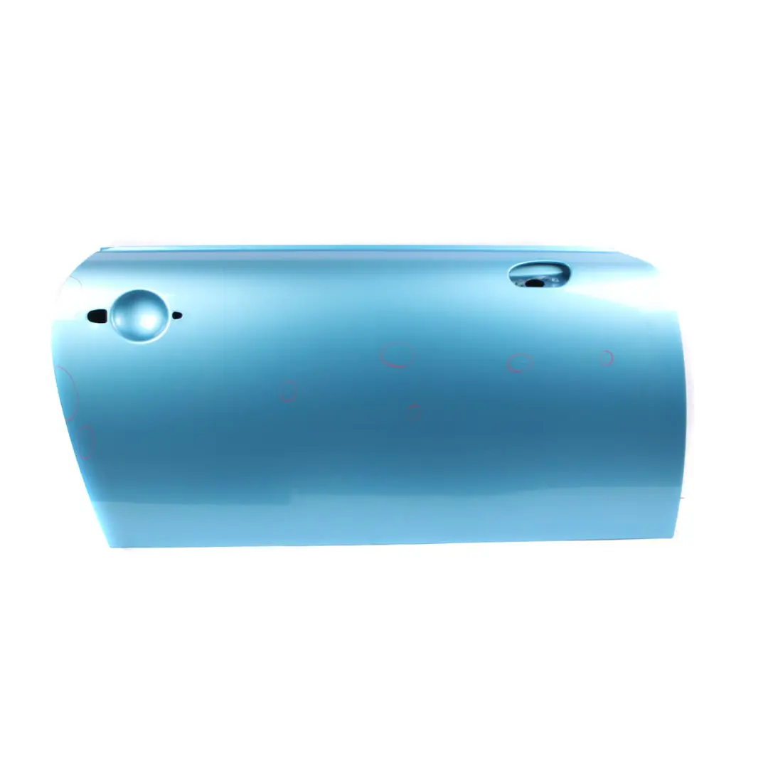 Front Right Door O/S Electric Blue Metallic - 870 to Mini Cooper R50 R52 R53 with Part number 7202912 Mini Cooper R50 R52 R53 Front Right Door O/S Electric Blue Metallic - 870 - SKU 7202912-ELB1 - Part number 7202912