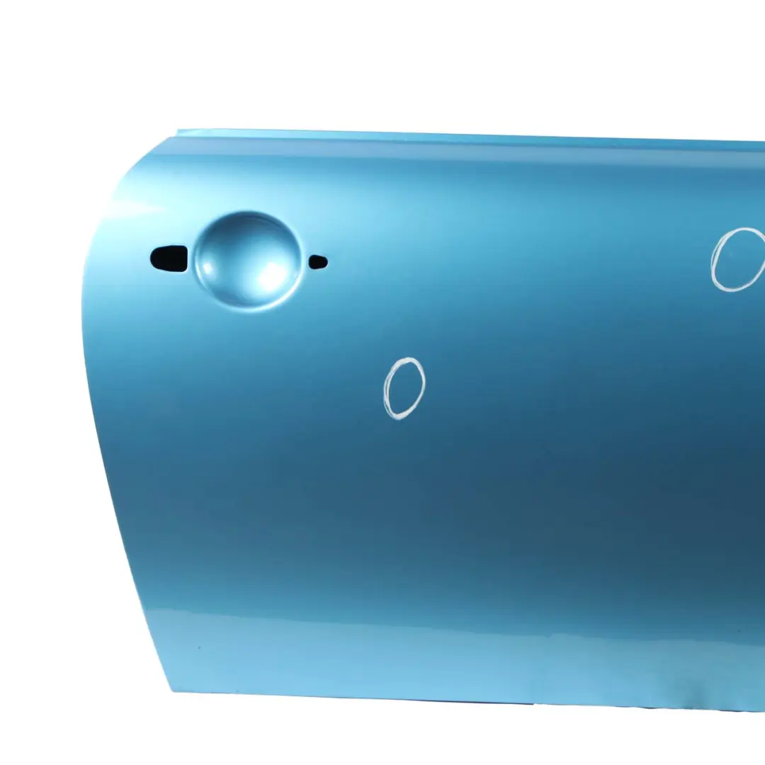 Front Right Door O/S Electric Blue Metallic - 870 to Mini Cooper R50 R52 R53 2 with Part number 7202912 Mini Cooper R50 R52 R53 2 Front Right Door O/S Electric Blue Metallic - 870 - SKU 7202912-ELB2 - Part number 7202912