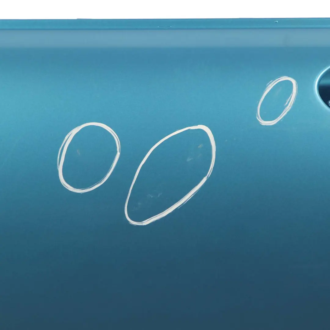 Front Right Door O/S Electric Blue Metallic - 870 to Mini Cooper R50 R52 R53 2 with Part number 7202912 Mini Cooper R50 R52 R53 2 Front Right Door O/S Electric Blue Metallic - 870 - SKU 7202912-ELB2 - Part number 7202912