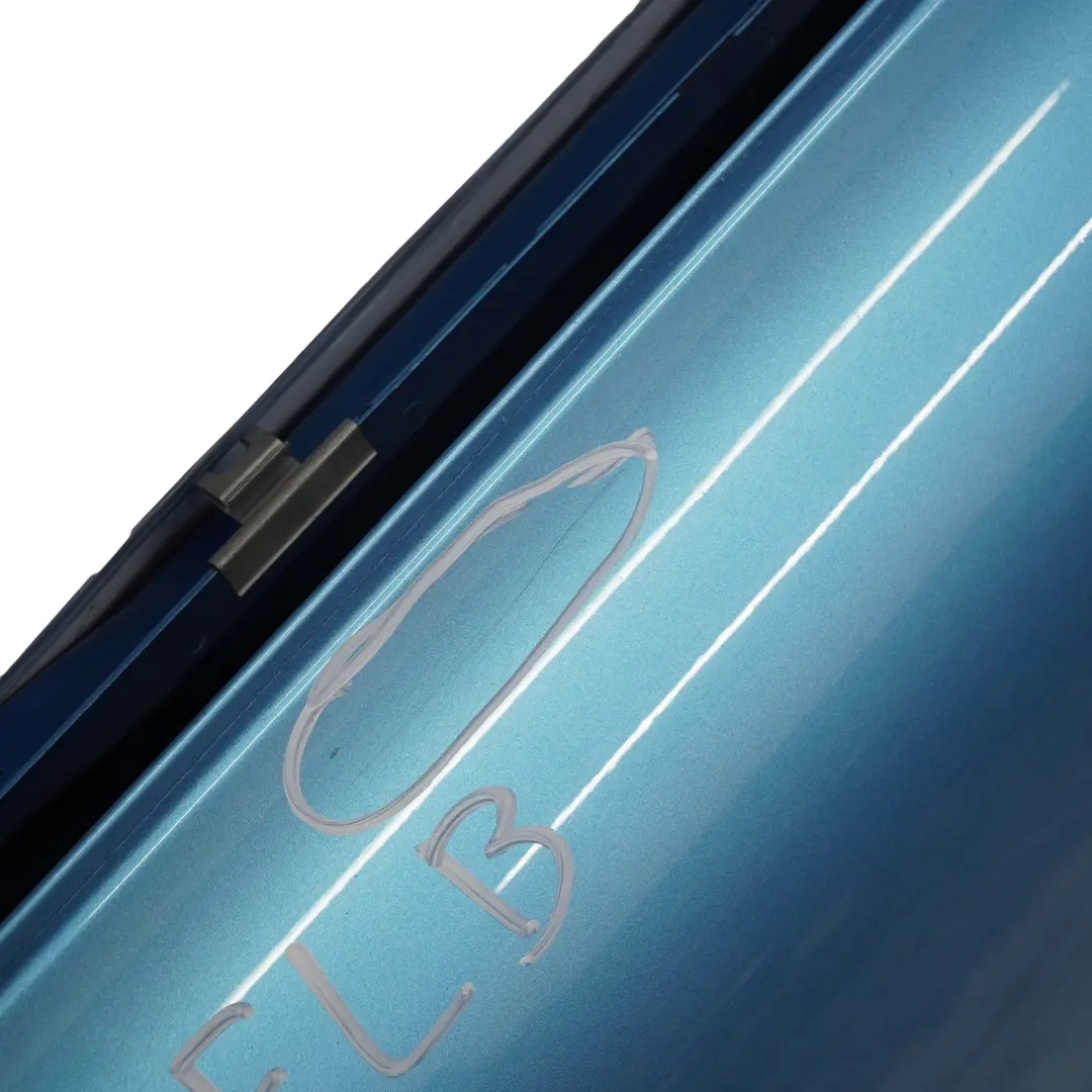 Front Right Door O/S Electric Blue Metallic - 870 to Mini Cooper R50 R52 R53 with Part number 7202912 Mini Cooper R50 R52 R53 Front Right Door O/S Electric Blue Metallic - 870 - SKU 7202912-ELB - Part number 7202912