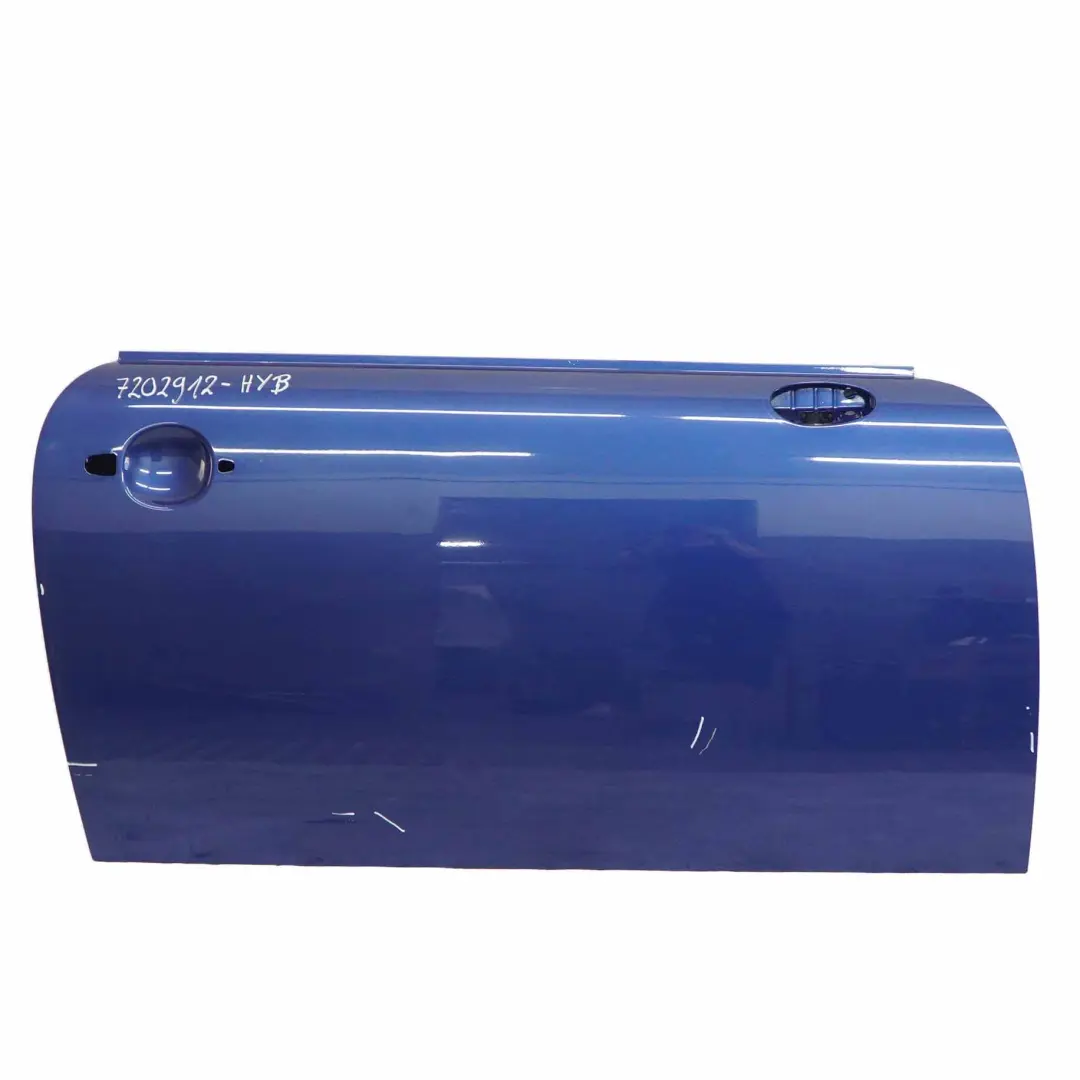 Puerta Delantera Derecha Hyper Blue Metallic - A28 para Mini Cooper R50 R52 R53 con número de pieza 7202912 Mini Cooper R50 R52 R53 Puerta Delantera Derecha Hyper Blue Metallic - A28 - SKU 7202912-HYB - Número de pieza 7202912