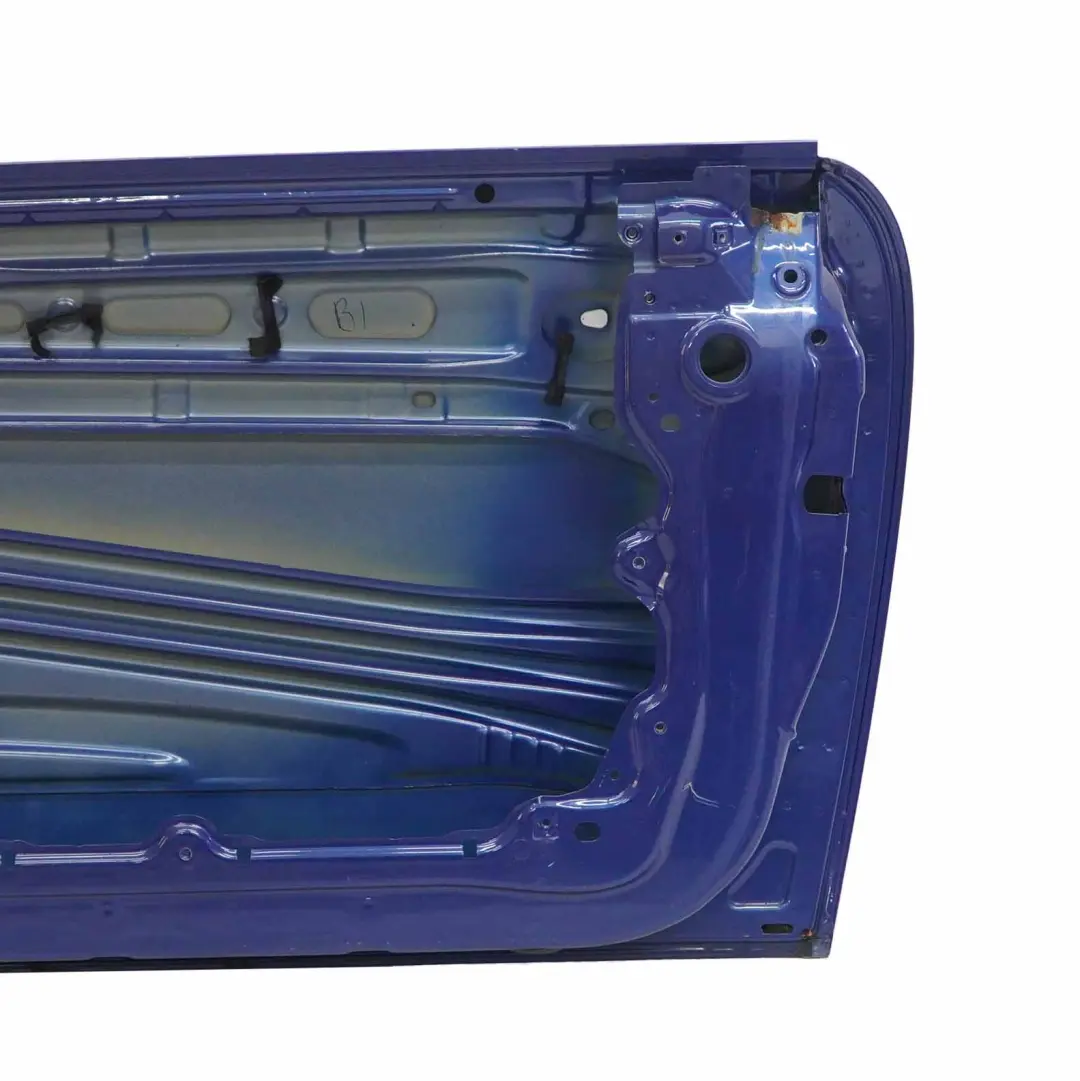 Front Right Door O/S Hyper Blue Metallic - A28 to Mini Cooper R50 R52 R53 with Part number 7202912 Mini Cooper R50 R52 R53 Front Right Door O/S Hyper Blue Metallic - A28 - SKU 7202912-HYB - Part number 7202912