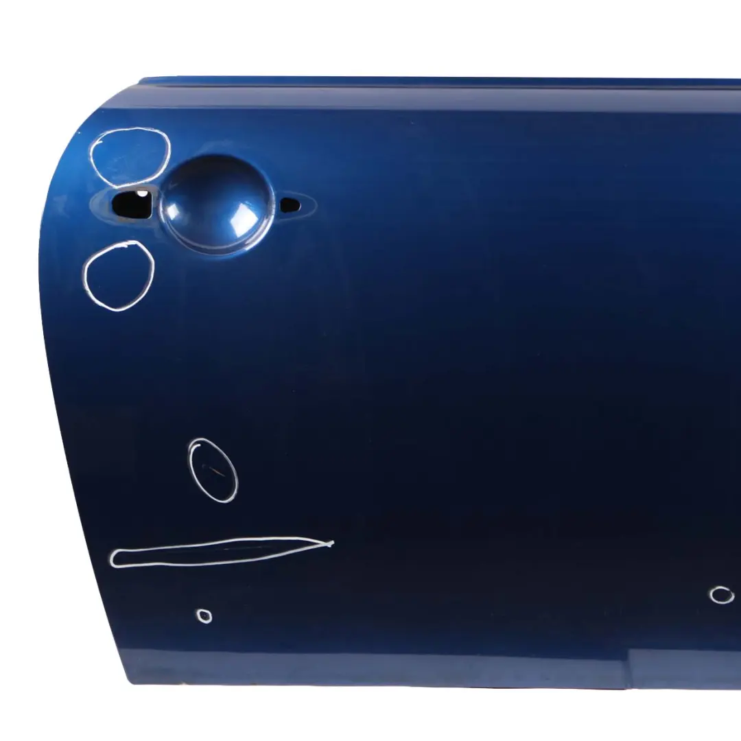 Front Right Door O/S Indi Blue Metallic - 896 to Mini Cooper One R50 R52 R53 with Part number 7202912 Mini Cooper One R50 R52 R53 Front Right Door O/S Indi Blue Metallic - 896 - SKU 7202912-IB1 - Part number 7202912