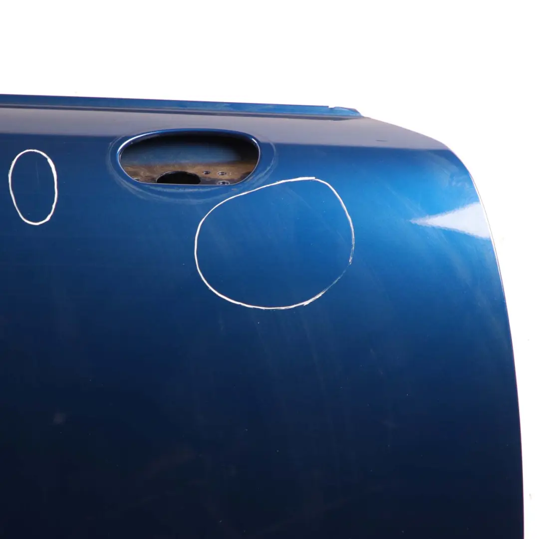 Front Right Door O/S Indi Blue Metallic - 896 to Mini Cooper One R50 R52 R53 with Part number 7202912 Mini Cooper One R50 R52 R53 Front Right Door O/S Indi Blue Metallic - 896 - SKU 7202912-IB1 - Part number 7202912