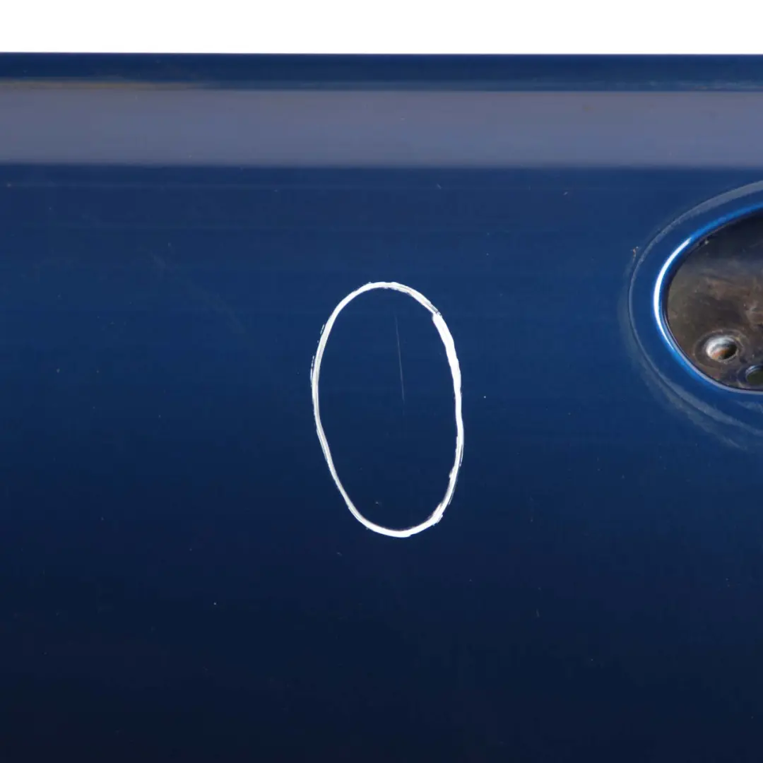 Front Right Door O/S Indi Blue Metallic - 896 to Mini Cooper One R50 R52 R53 with Part number 7202912 Mini Cooper One R50 R52 R53 Front Right Door O/S Indi Blue Metallic - 896 - SKU 7202912-IB1 - Part number 7202912