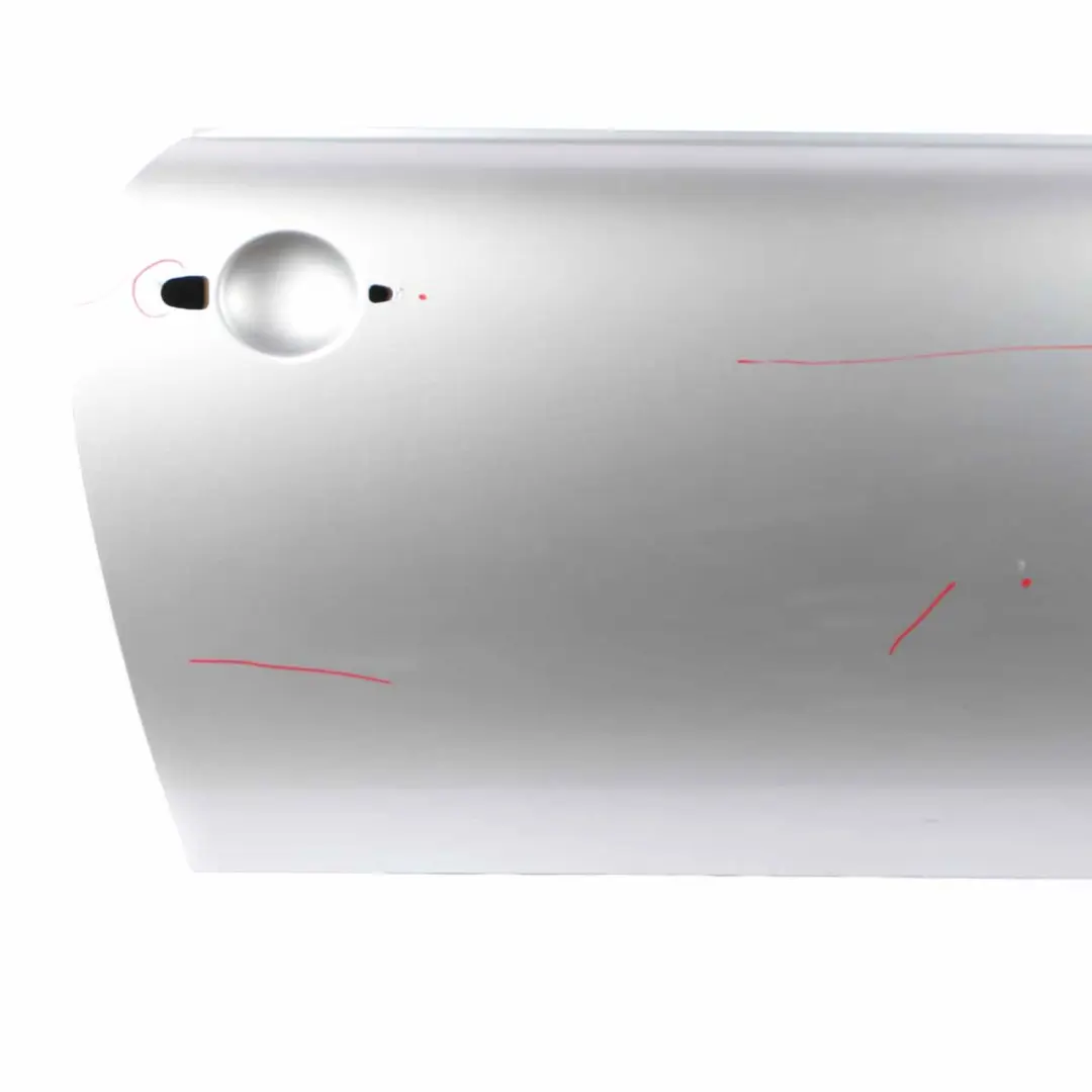 Door Front Right O/S Pure Silver Metallic - 900 to Mini Cooper R50 R52 R53 with Part number 7202912 Mini Cooper R50 R52 R53 Door Front Right O/S Pure Silver Metallic - 900 - SKU 7202912-PS - Part number 7202912