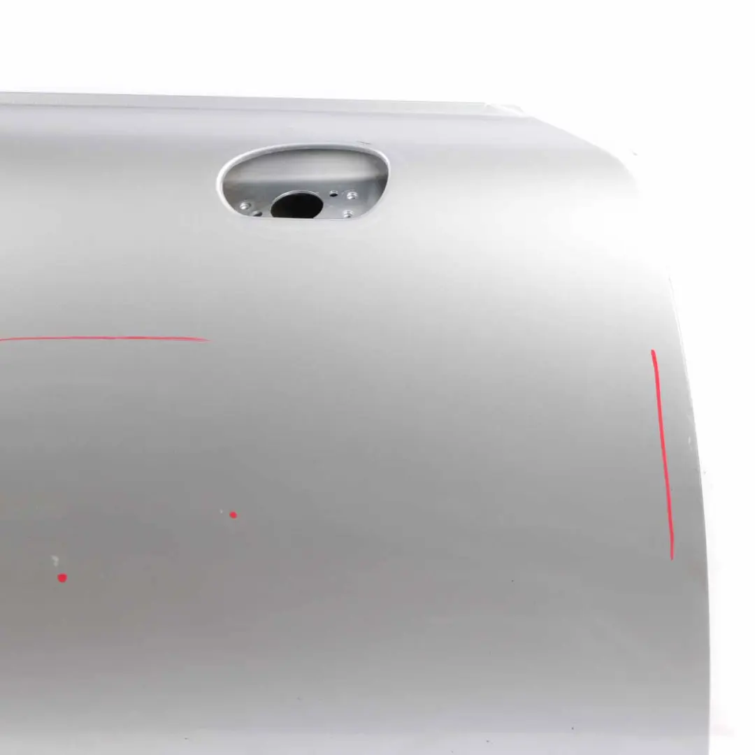 Door Front Right O/S Pure Silver Metallic - 900 to Mini Cooper R50 R52 R53 with Part number 7202912 Mini Cooper R50 R52 R53 Door Front Right O/S Pure Silver Metallic - 900 - SKU 7202912-PS - Part number 7202912