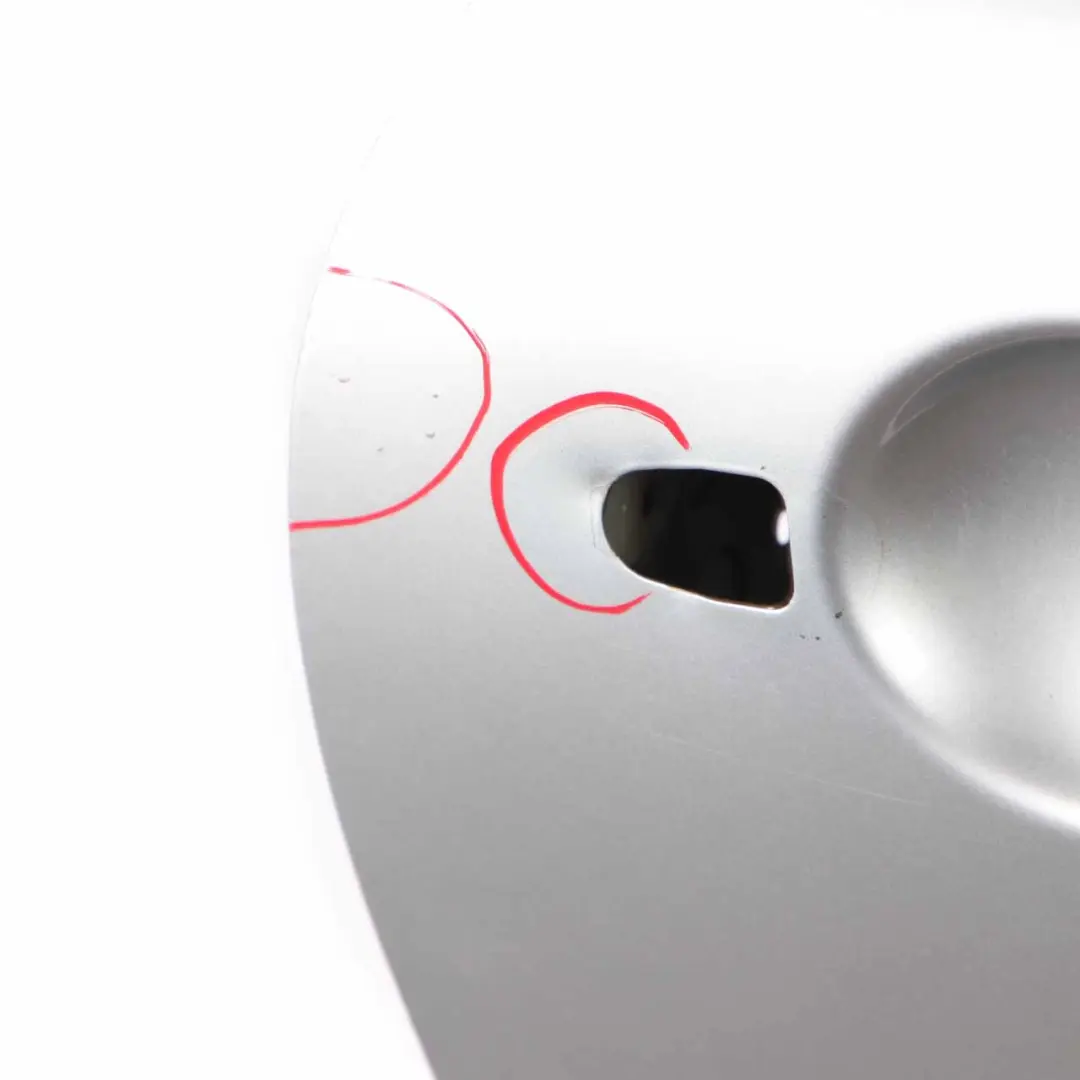 Door Front Right O/S Pure Silver Metallic - 900 to Mini Cooper R50 R52 R53 with Part number 7202912 Mini Cooper R50 R52 R53 Door Front Right O/S Pure Silver Metallic - 900 - SKU 7202912-PS - Part number 7202912