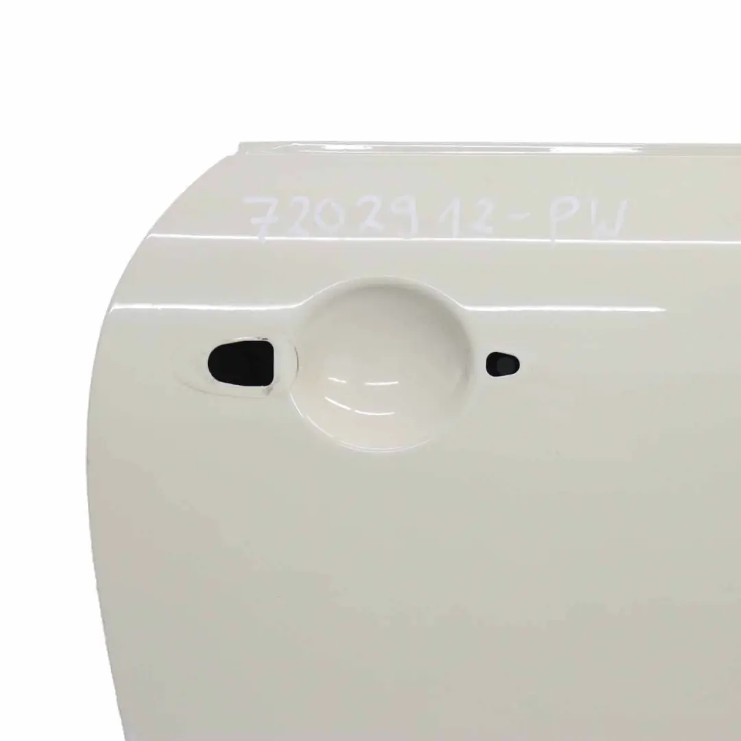 Porta anteriore destra Pepper White - 850 per Mini R50 R52 R53 con numero di parte 7202912 Mini R50 R52 R53 Porta anteriore destra Pepper White - 850 - SKU 7202912-PW - Numero di parte 7202912