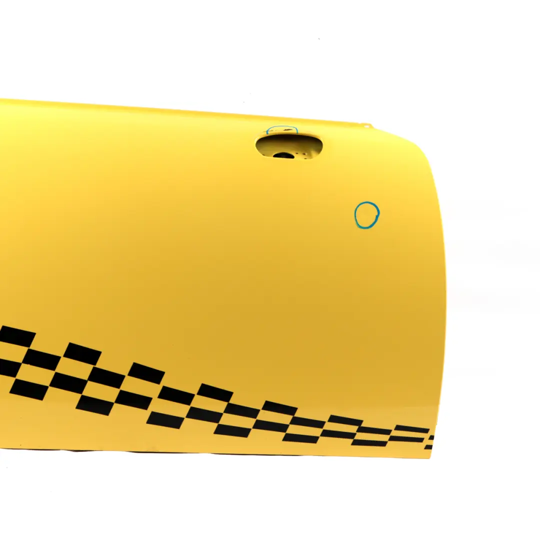 Door Front Right O/S Liquid Yellow - 902 to Mini Cooper R50 R52 R53 1 with Part number 7202912 Mini Cooper R50 R52 R53 1 Door Front Right O/S Liquid Yellow - 902 - SKU 7202912-YEL1 - Part number 7202912