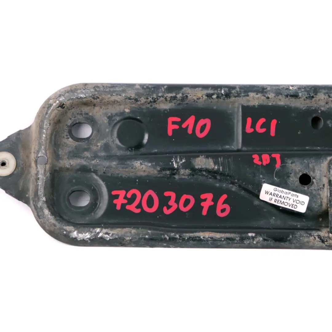 Verbindungsträger hinten Tunnelhalterung Verstärkung für BMW F10 F11 F12 mit Teilenummer 7203076 BMW F10 F11 F12 Verbindungsträger hinten Tunnelhalterung Verstärkung - SKU 7203076 - Teilenummer 7203076