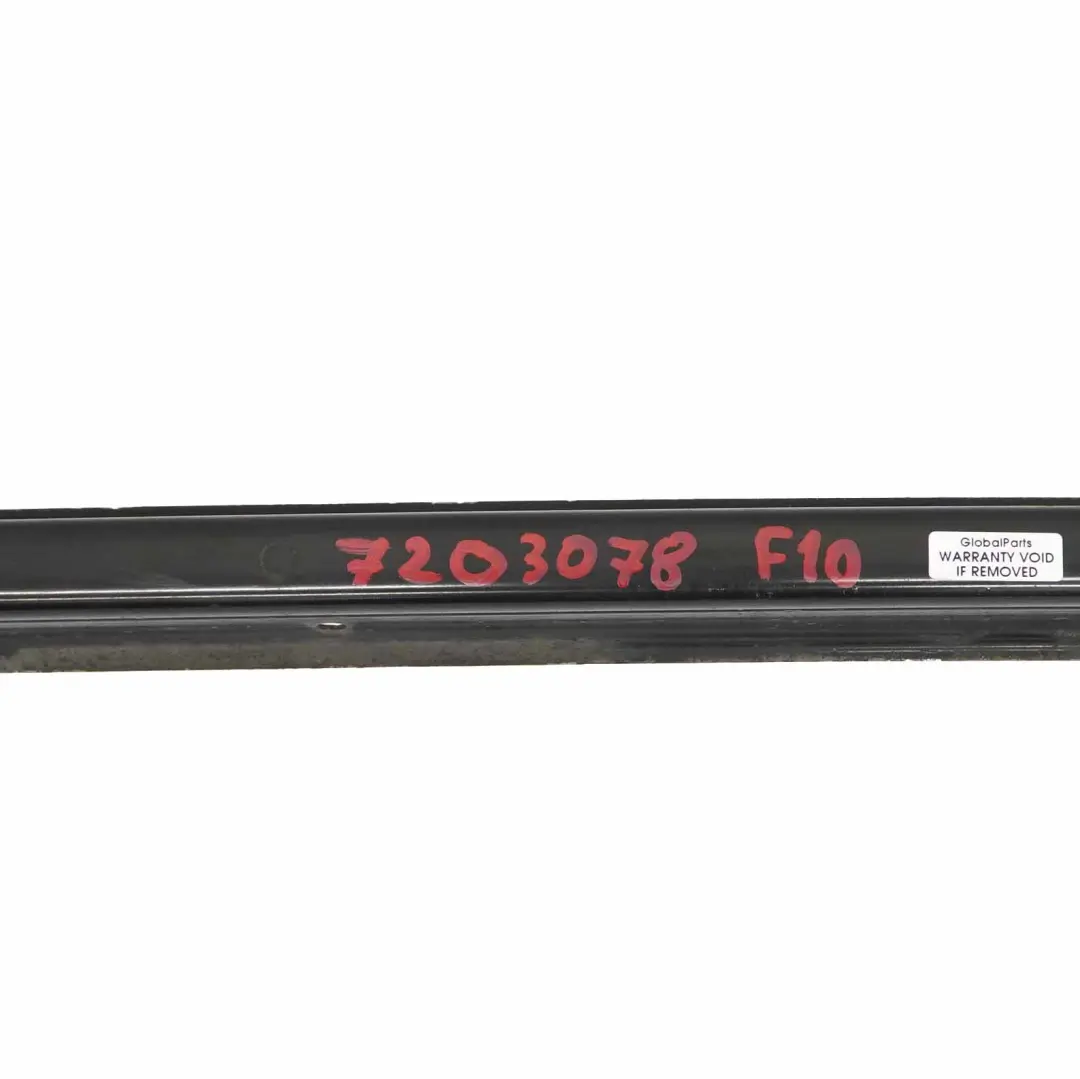 BMW F07 F10 Stoßstange Vorne Unten Träger Querträger - SKU 7203078 - Teilenummer 7203078