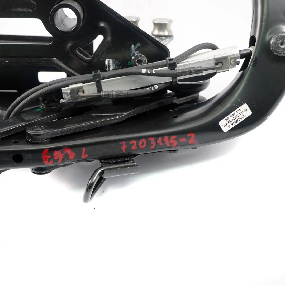 BMW E93 Zawias Mechanizm Dachu Lewy Dach - SKU 7203115-2 - Numer Części 7203115