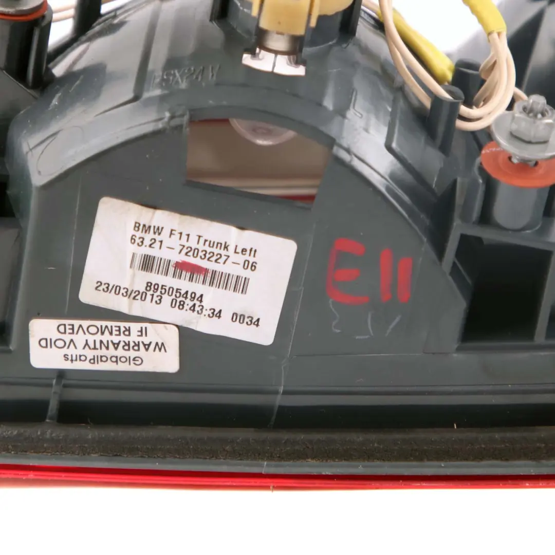 Leuchte Im Kofferraumdeckel Heckklappe Hinten Links N/S für BMW F11 Touring mit Teilenummer 7203227 BMW F11 Touring Leuchte Im Kofferraumdeckel Heckklappe Hinten Links N/S - SKU 7203227 - Teilenummer 7203227