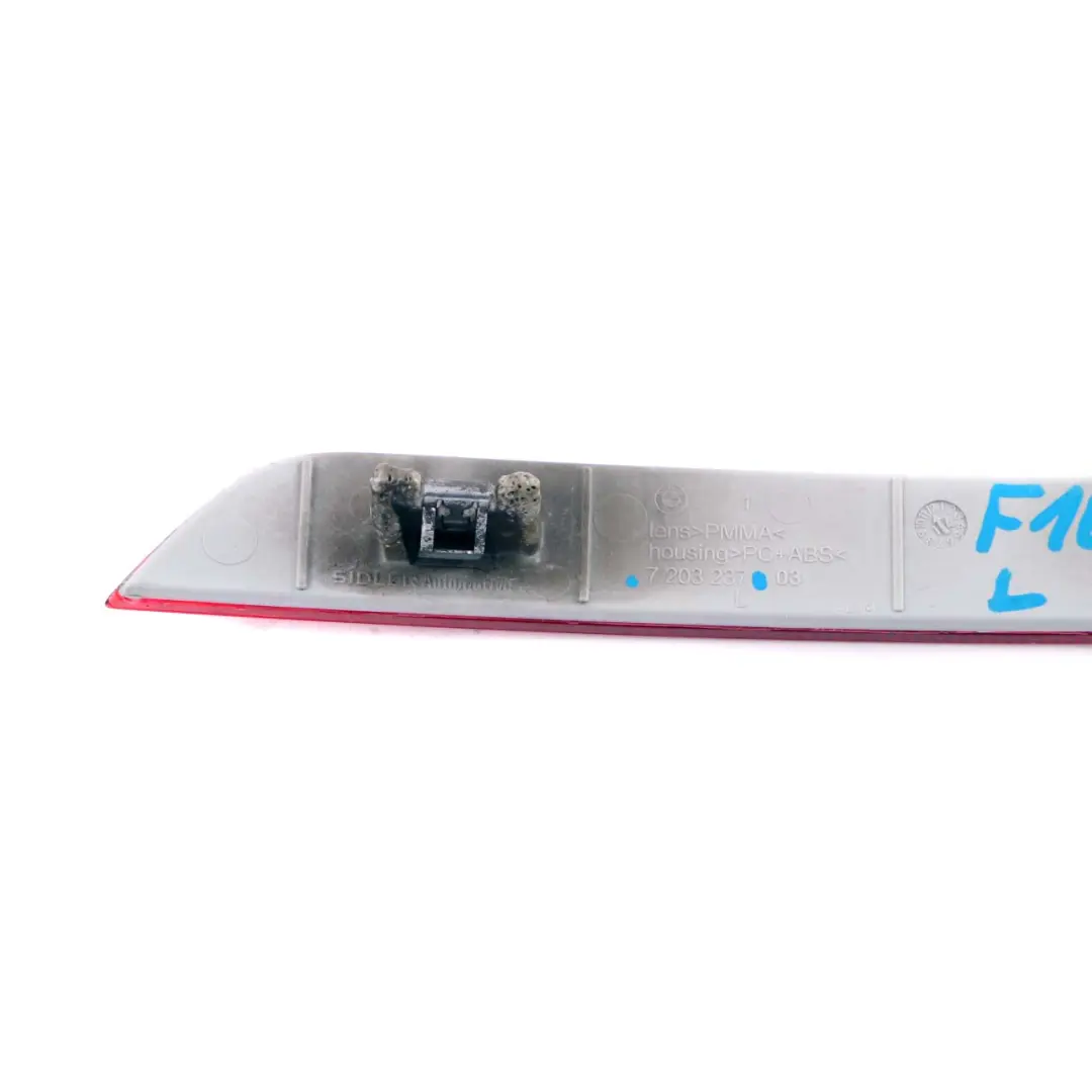 BMW F10 Pare-chocs Arrière Lumière Réflecteur Latéral Gauche - SKU 7203237 - Numéro de pièce 7203237