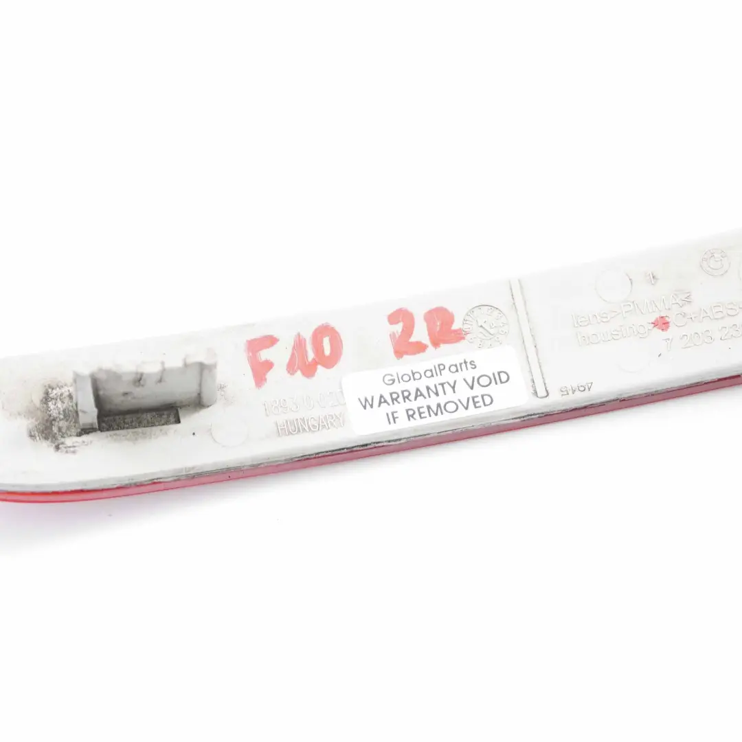 Bumper Right O/S Light Reflector Side BMW F10 Rear - SKU 7203238 - Part number 7203238