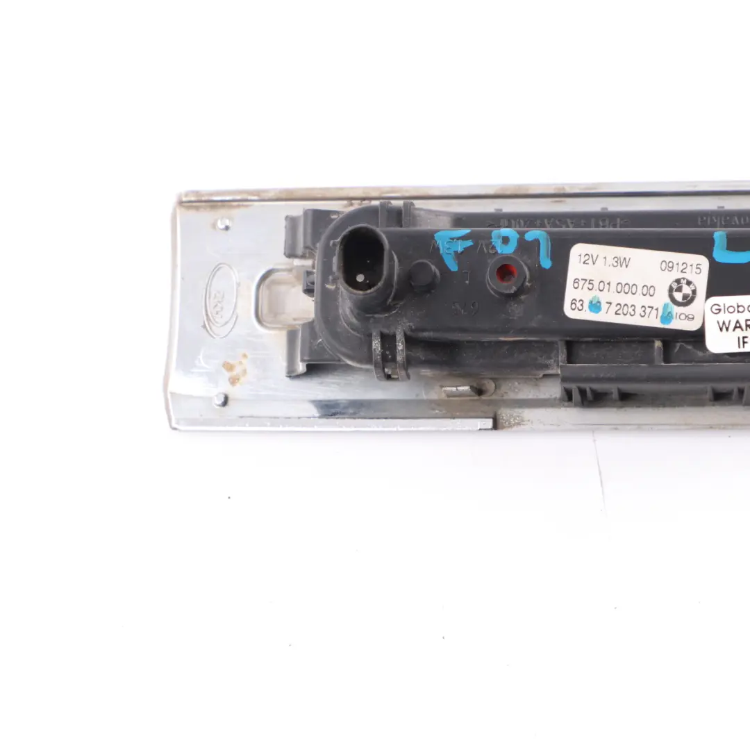  Indicator Lamp BMW F01 Left N/S Side Additional Turn White Chrome - SKU 7203371 - Part number 7203371