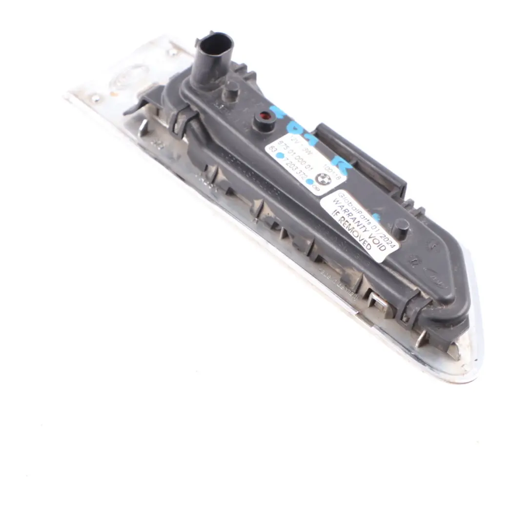  Indicator Lamp BMW F01 Right O/S Side Additional Turn White Chrome - SKU 7203372 - Part number 7203371