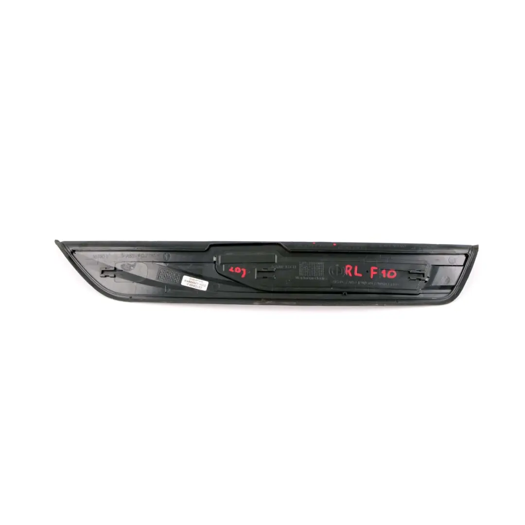 Porta posteriore sinistra Cover Trim Sill Strip BMW 5 F10 F11 LCI - SKU 7203603 - Numero di parte 7203603