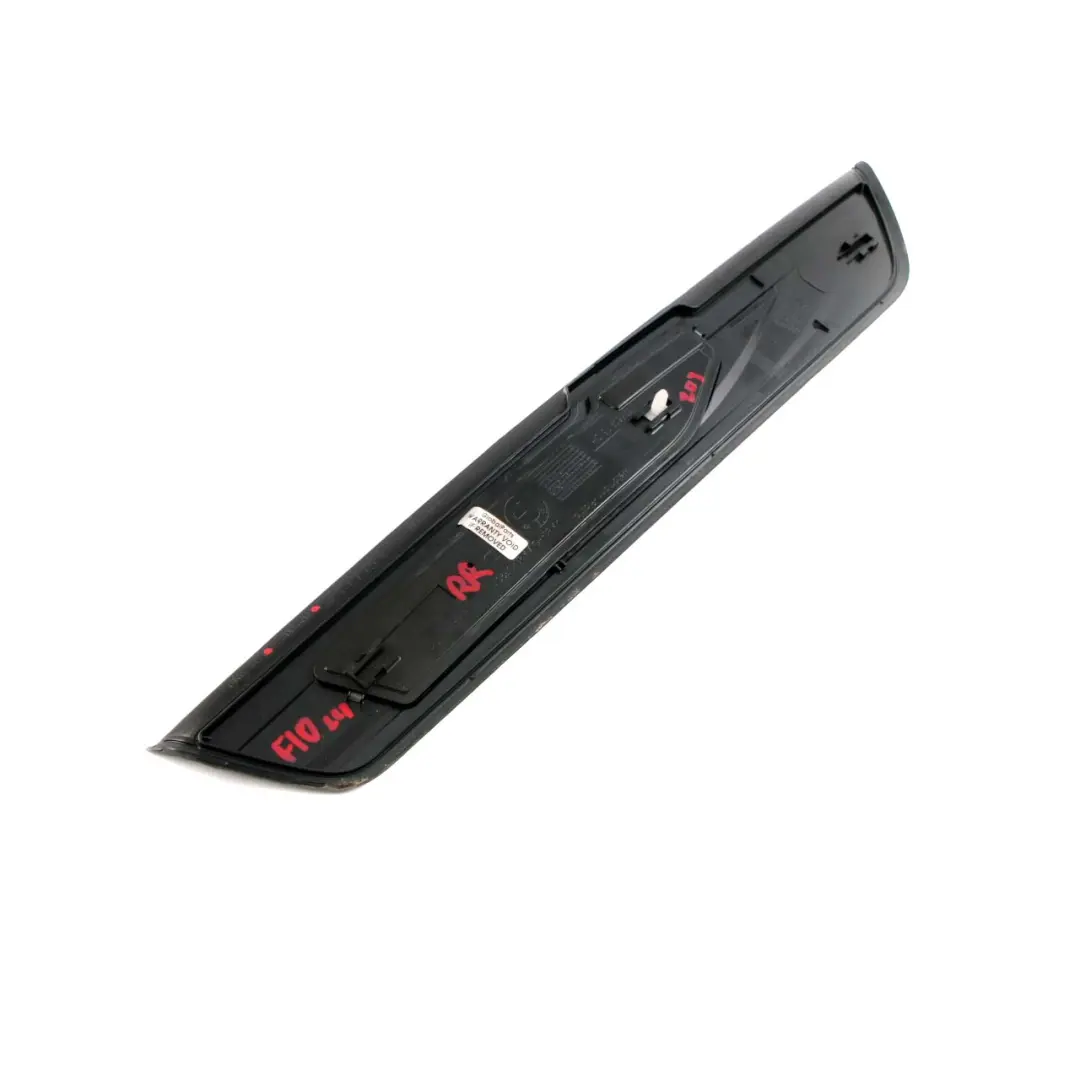 BMW 5 F10 F11 LCI Rear Right O/S Entrance Door Cover Trim Sill Strip - SKU 7203604 - Part number 7203604