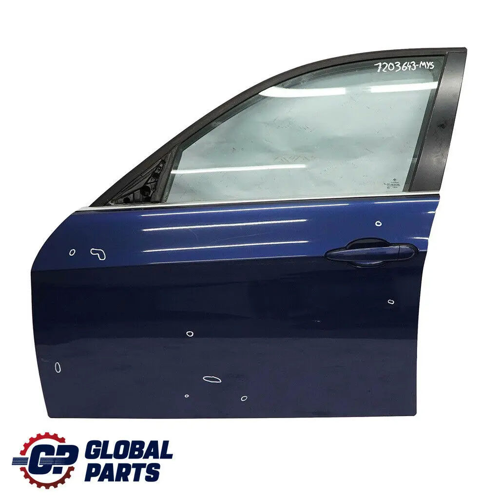 Drzwi lewe przednie Mysticblau do BMW E90 E91 o numerze 7203643 BMW E90 E91 Drzwi lewe przednie Mysticblau - SKU 7203643-MYS - Numer Części 7203643