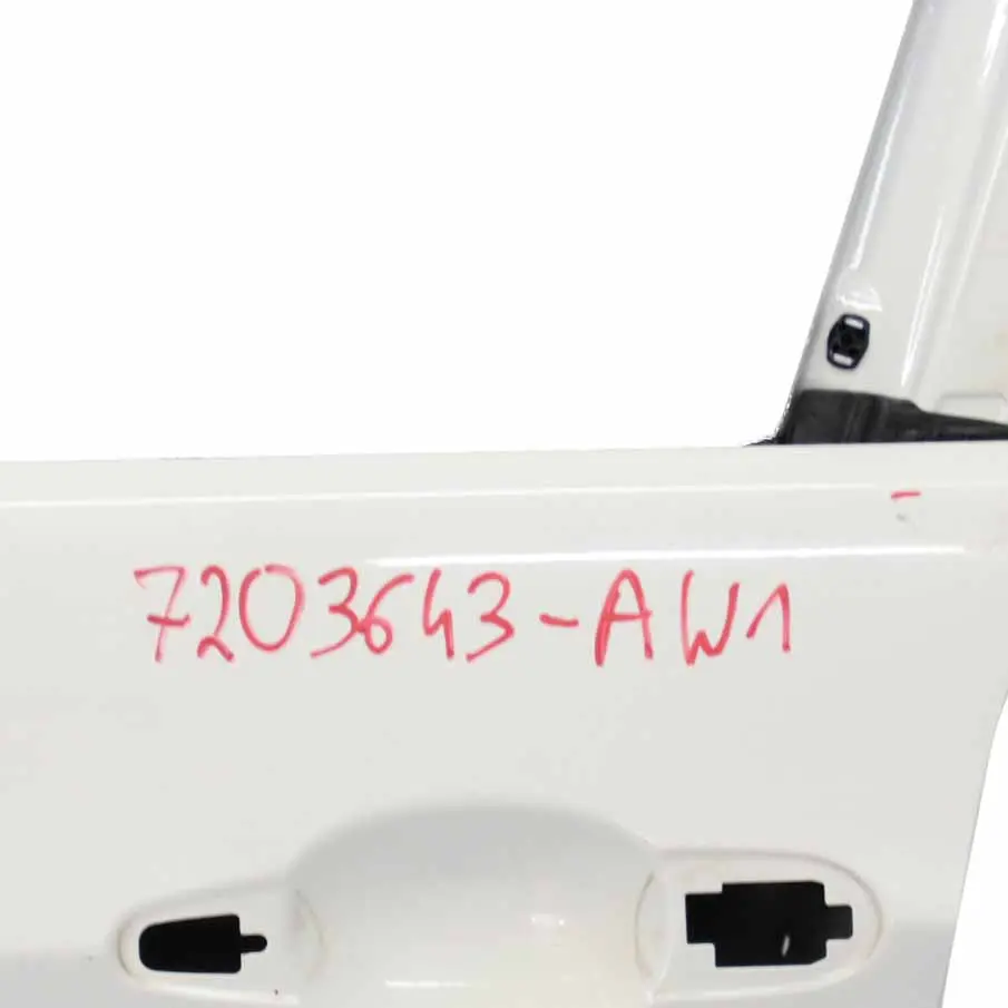 Puerta Delantera Izquierda Alpinweiss Alpine Blanco 3 - 300 para BMW E90 E91 con número de pieza 7203643 BMW E90 E91 Puerta Delantera Izquierda Alpinweiss Alpine Blanco 3 - 300 - SKU 7203643-AW1 - Número de pieza 7203643