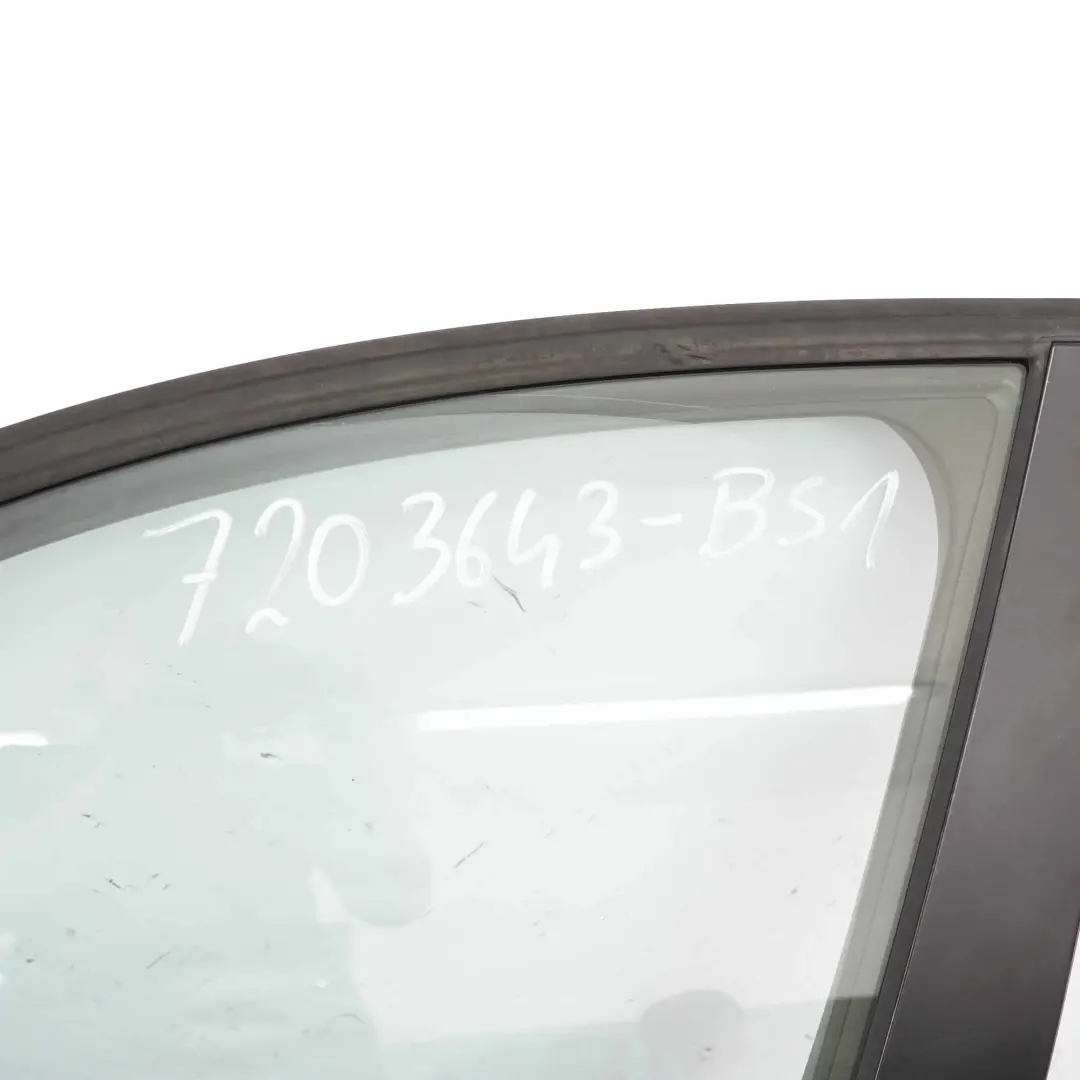  Puerta Delantera Izquierda BMW E90 E91 Negro Zafiro Metalico - 475 - SKU 7203643-BS1 - Número de pieza 7203643