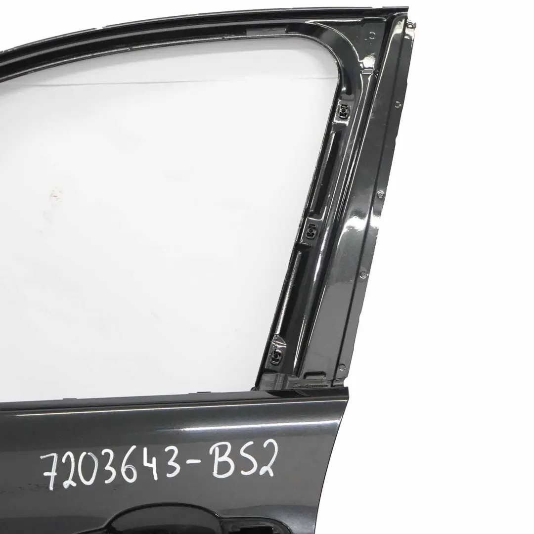 BMW E90 E91 Porte Avant Gauche Noir Saphir Métallisé - 475 - SKU 7203643-BS2 - Numéro de pièce 7203643