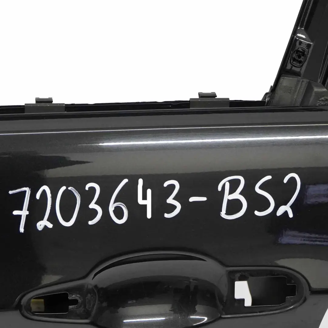 BMW E90 E91 Door Front Left N/S Black Sapphire Metallic - 475 - SKU 7203643-BS2 - Part number 7203643