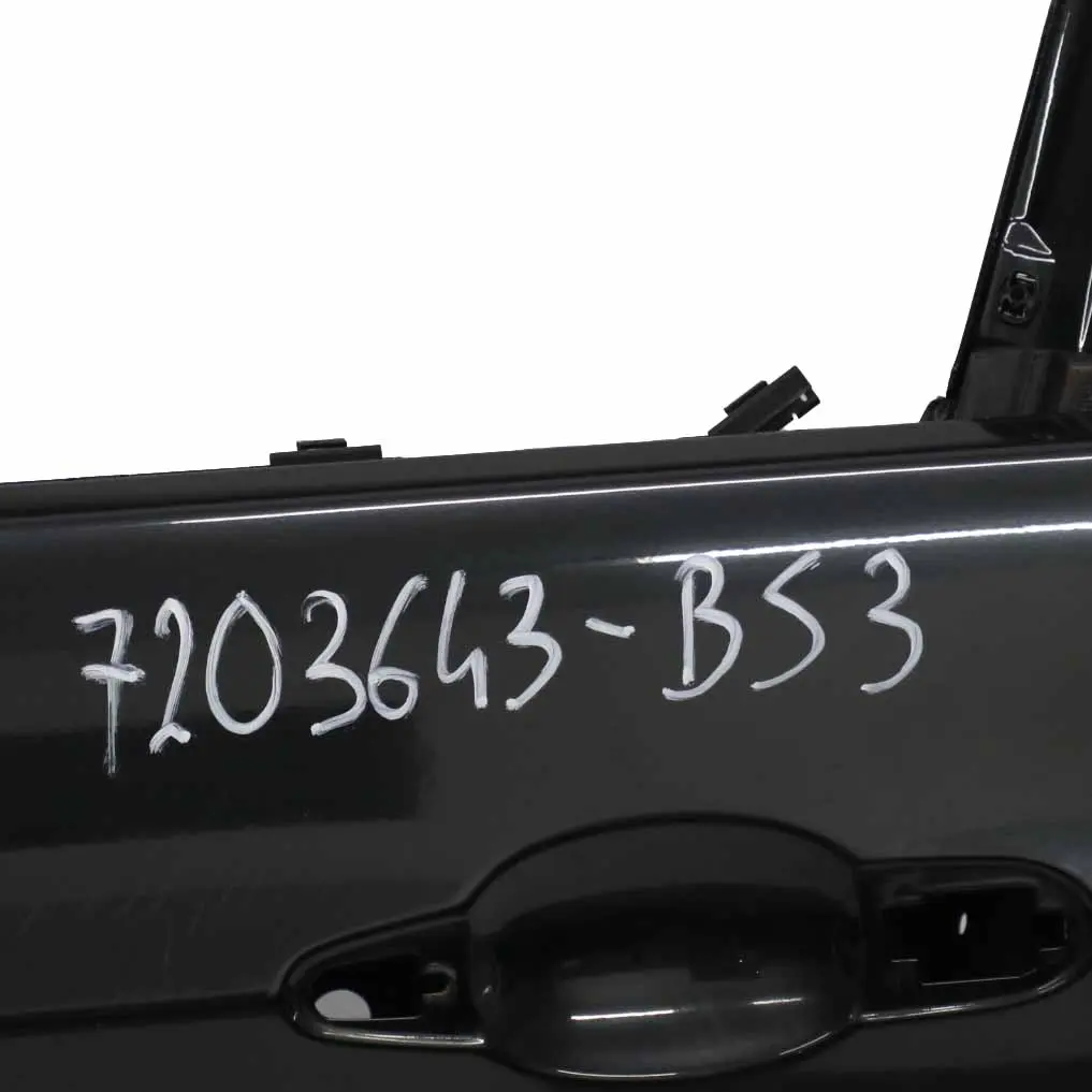 BMW E90 E91 Door Front Left N/S Black Sapphire Metallic - 475 - SKU 7203643-BS3 - Part number 7203643