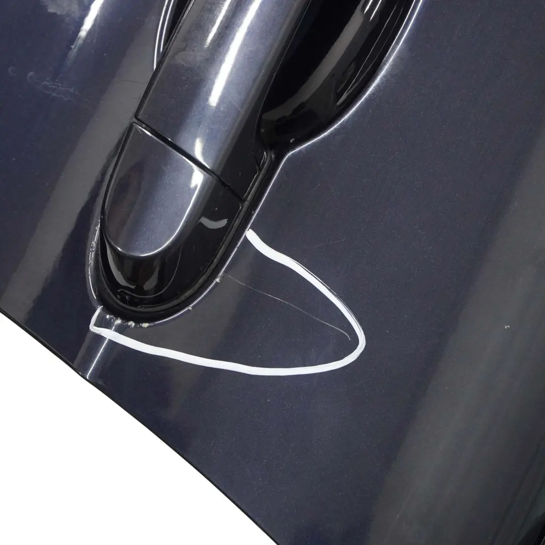BMW E90 E91 Tür Vorne Links Carbonschwarz Schwarz Metallic - 416 - SKU 7203643-CAR2 - Teilenummer 7203643