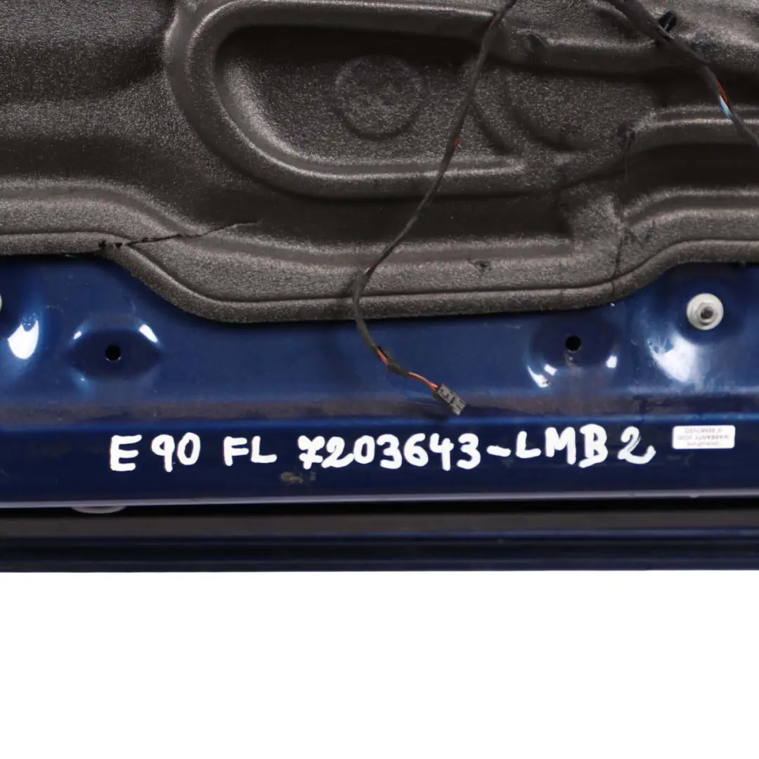 BMW 3 Series E90 E91 2 Door Front Left N/S Le Mans Blau Blue Metallic - 381 - SKU 7203643-LMB2 - Part number 7203643
