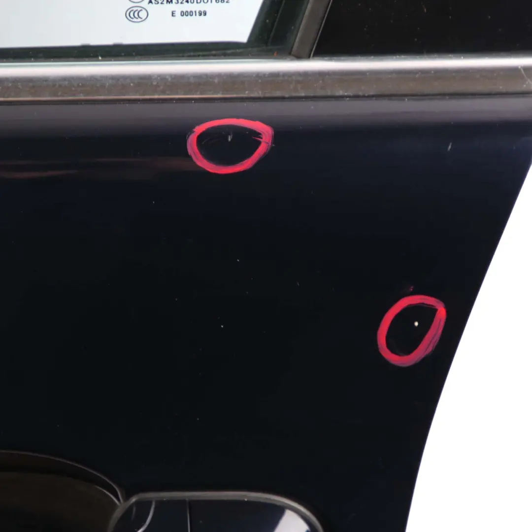 BMW E90 Door Front Left N/S Monacoblau Monaco Blau Blue - A35 - SKU 7203643-MB1 - Part number 7203643