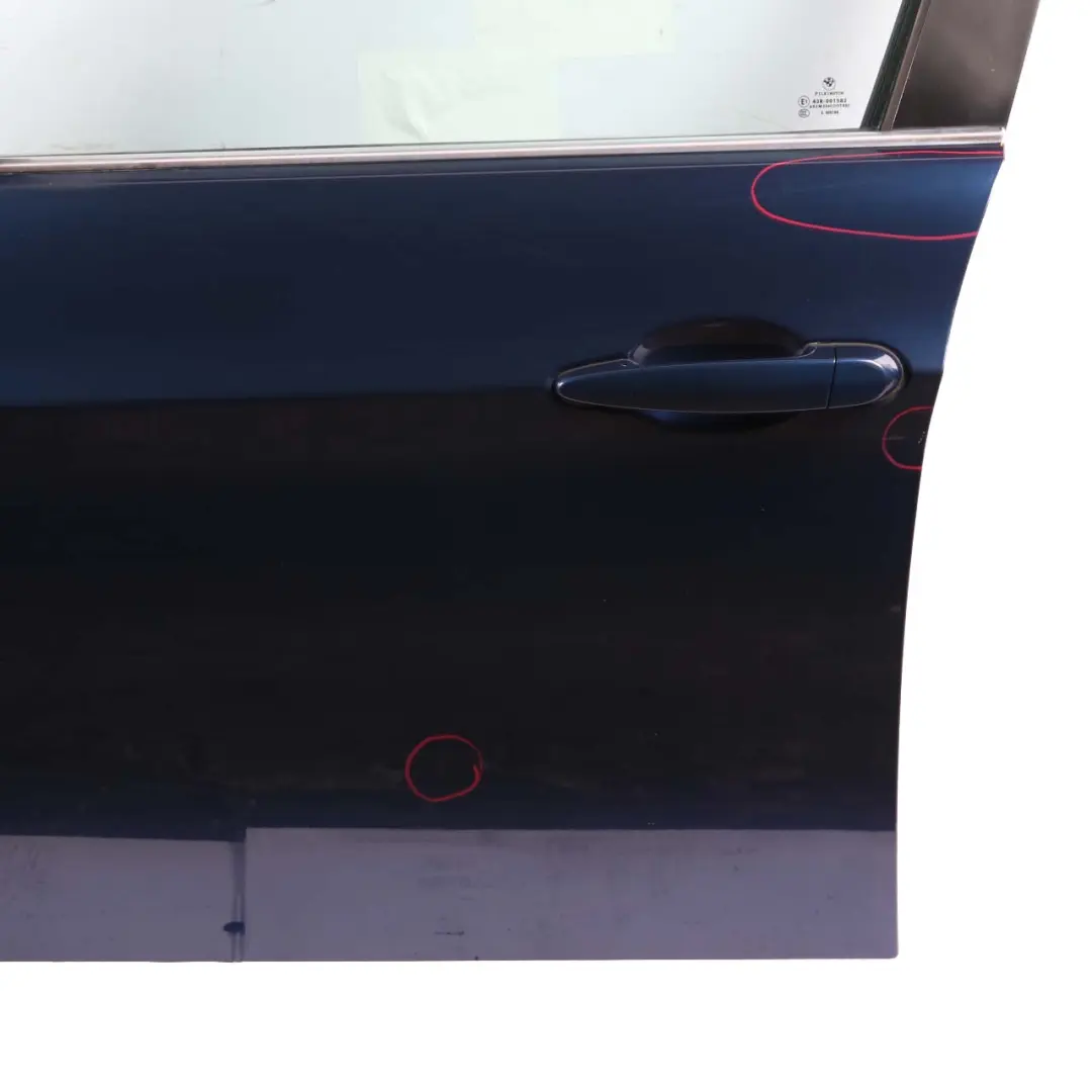 Door Front Left N/S Mysticblau Mystic Blue - A07 to BMW 3 Series E90 E91 with Part number 7203643 BMW 3 Series E90 E91 Door Front Left N/S Mysticblau Mystic Blue - A07 - SKU 7203643-MYS1 - Part number 7203643