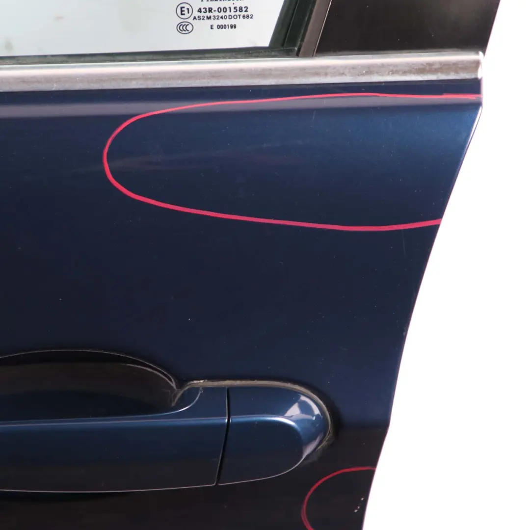 Door Front Left N/S Mysticblau Mystic Blue - A07 to BMW 3 Series E90 E91 with Part number 7203643 BMW 3 Series E90 E91 Door Front Left N/S Mysticblau Mystic Blue - A07 - SKU 7203643-MYS1 - Part number 7203643