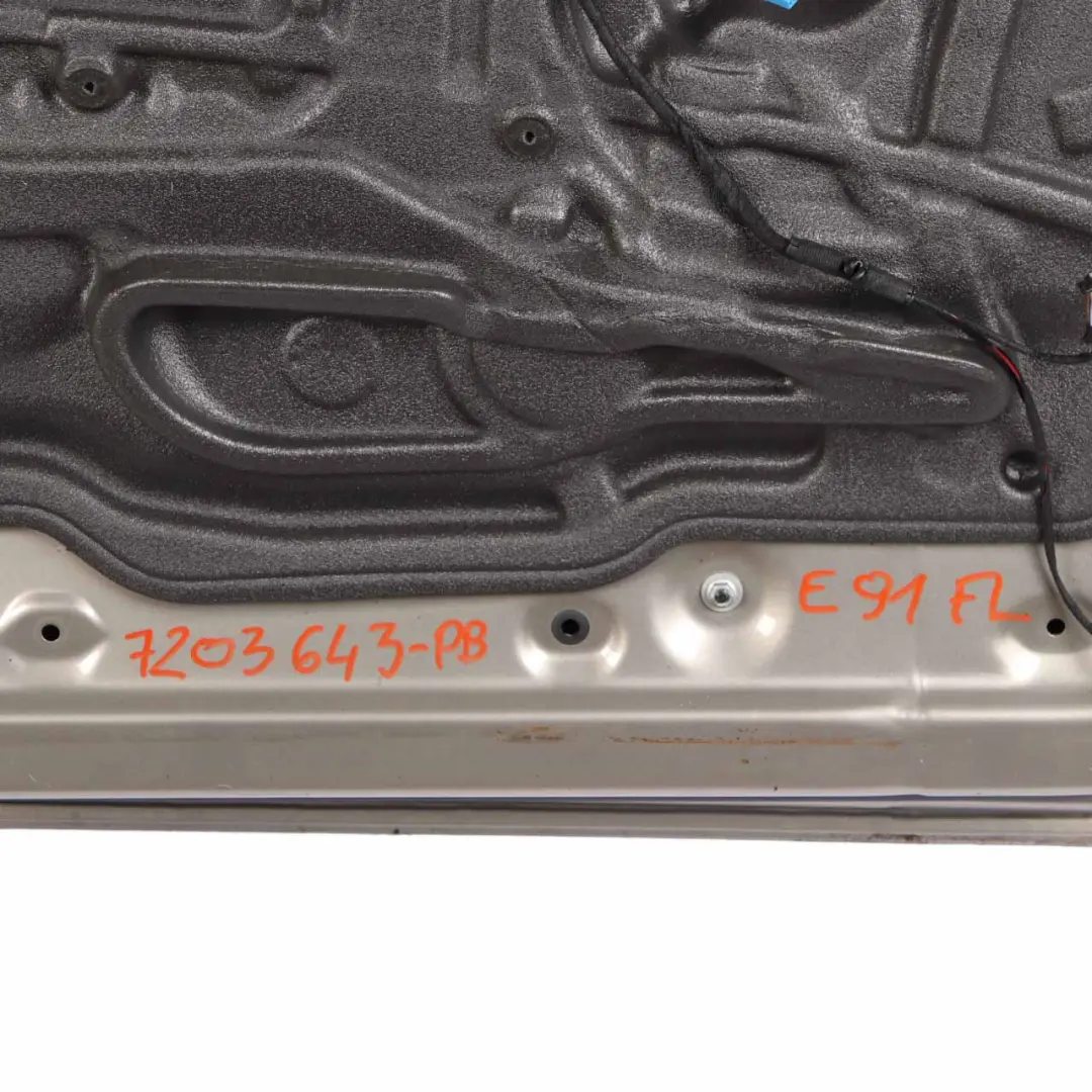 Door Front Left N/S Platinbronze Platinum Bronze - A53 to BMW E90 E91 with Part number 7203643 BMW E90 E91 Door Front Left N/S Platinbronze Platinum Bronze - A53 - SKU 7203643-PB - Part number 7203643