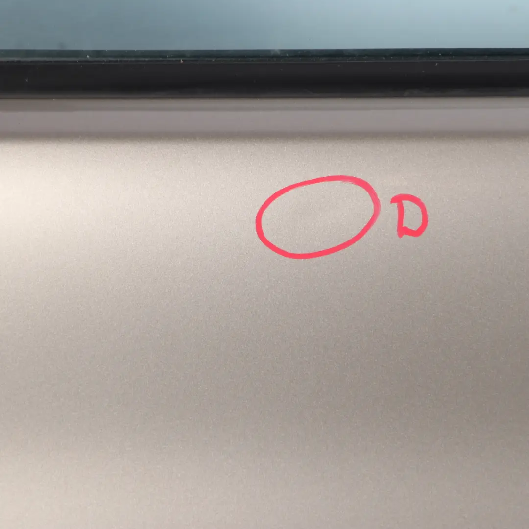 Door Front Left N/S Platinbronze Platinum Bronze - A53 to BMW E90 E91 with Part number 7203643 BMW E90 E91 Door Front Left N/S Platinbronze Platinum Bronze - A53 - SKU 7203643-PB - Part number 7203643