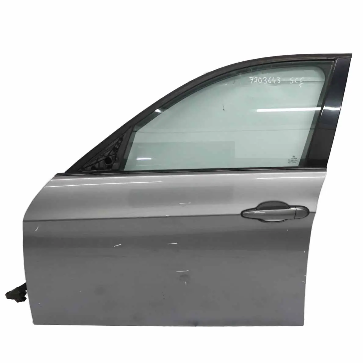 BMW E90 E91 Puerta Delantera Izquierda Spacegrau Gris Espacial Metalizado - A52