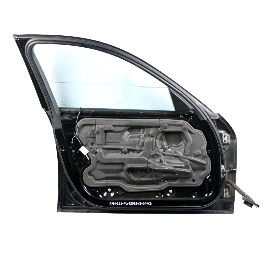 BMW 3 Series E90 E91 Door Front Left N/S Schwarz 2 Black - 668 - SKU 7203643-SCH2 - Part number 7203643