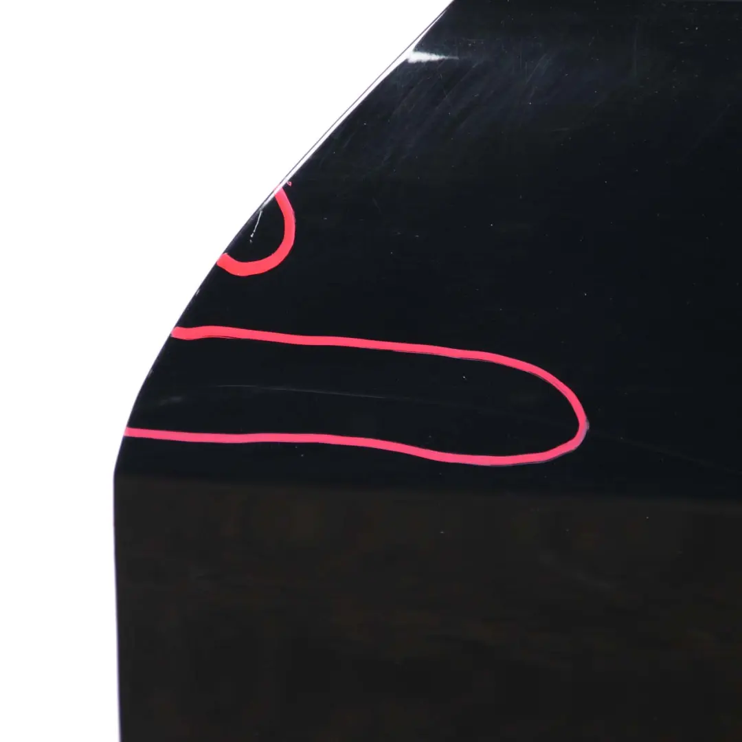 BMW 3 Series E90 E91 Door Front Left N/S Schwarz 2 Black - 668 - SKU 7203643-SCH2 - Part number 7203643