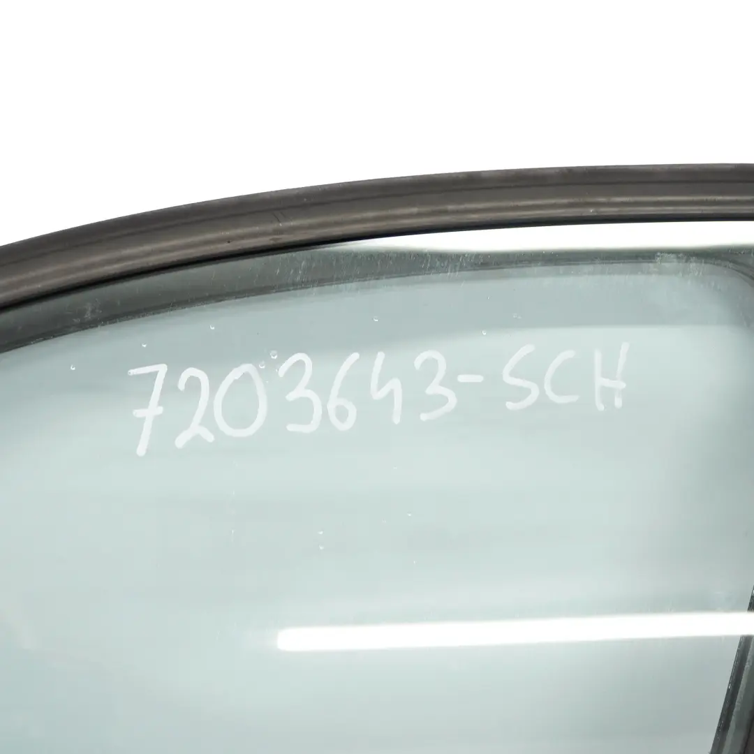 BMW E90 E91 Door Front Left N/S Schwarz 2 Black - 668 - SKU 7203643-SCH - Part number 7203643