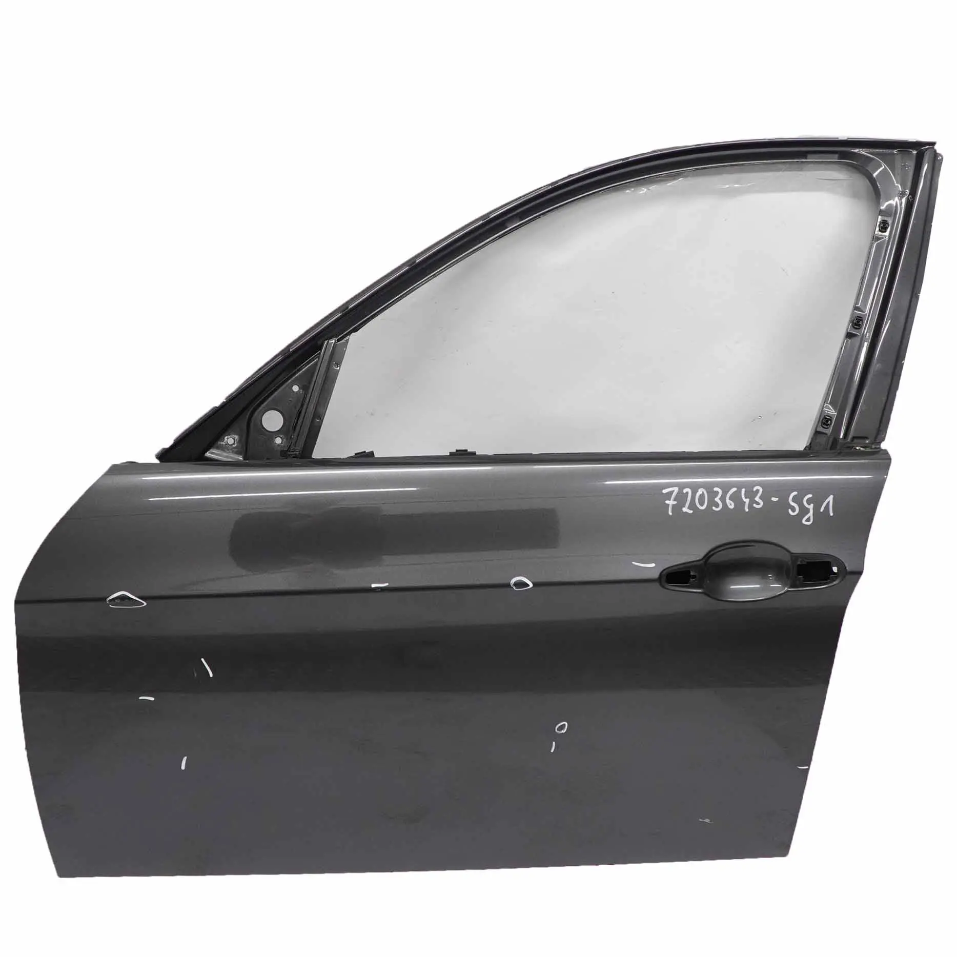 BMW E90 E91 Porta anteriore sinistra Sparkling Graphite Metallic - A22