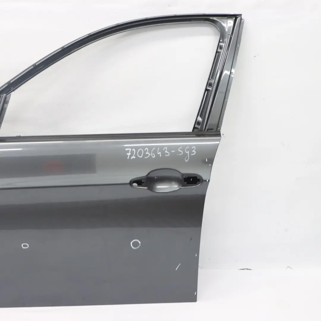 BMW E90 E91 Porte Avant Gauche Sparkling Graphite - A22 - SKU 7203643-SG3 - Numéro de pièce 7203643