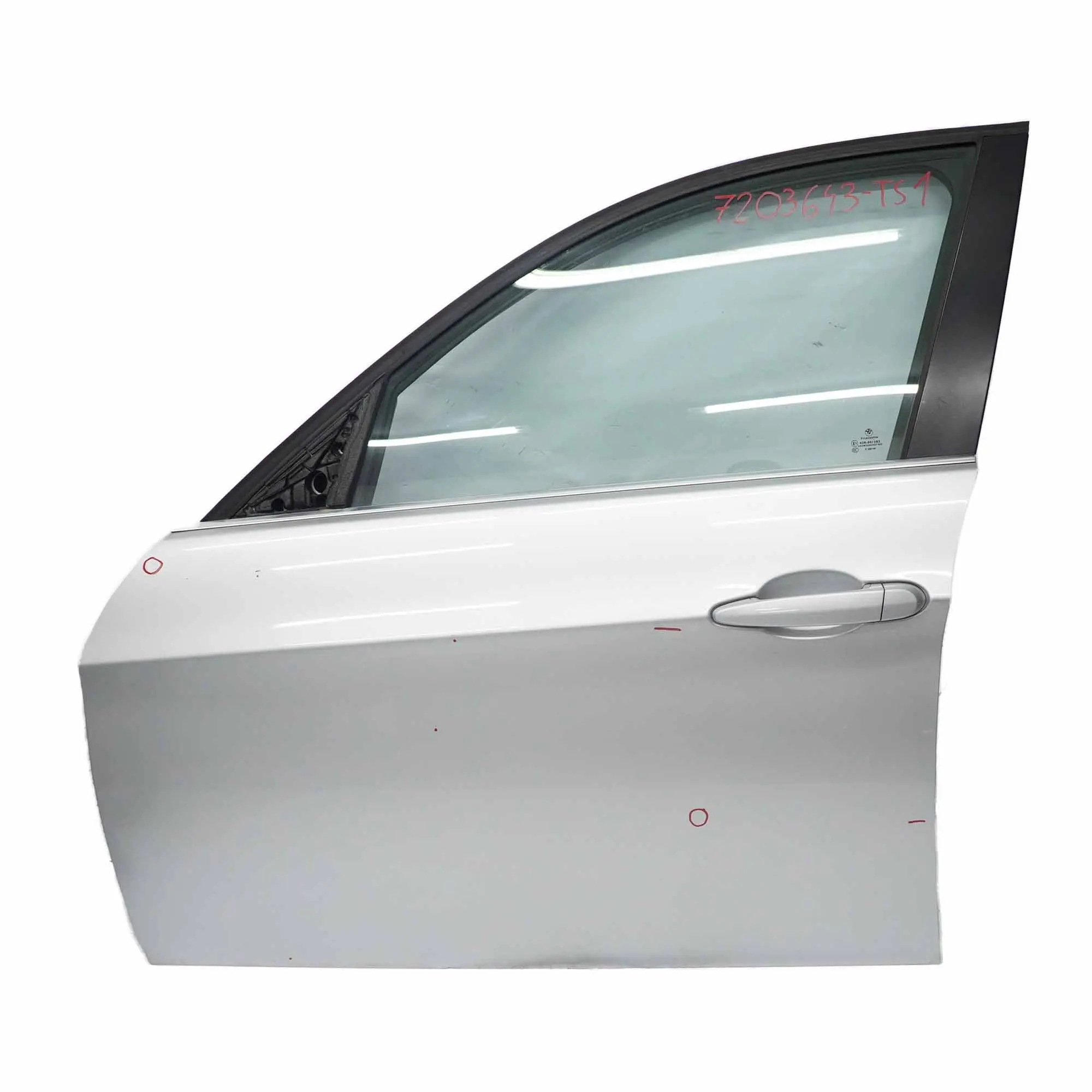BMW E90 E91 Porte avant Gauche Argent Titane Titan Argent Metallise - 354