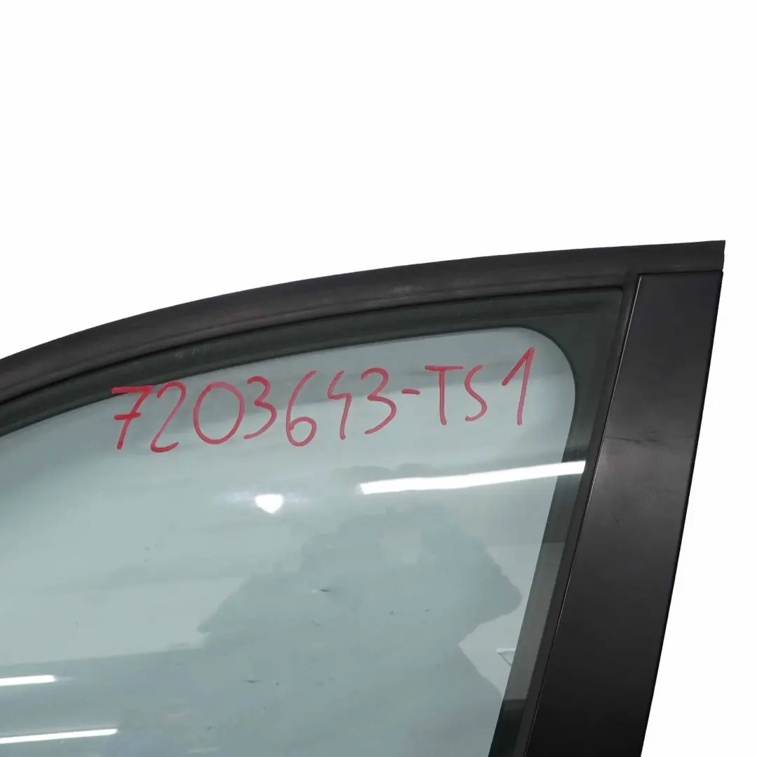 BMW E90 E91 Porte avant Gauche Argent Titane Titan Argent Metallise - 354 - SKU 7203643-TS1 - Numéro de pièce 7203643
