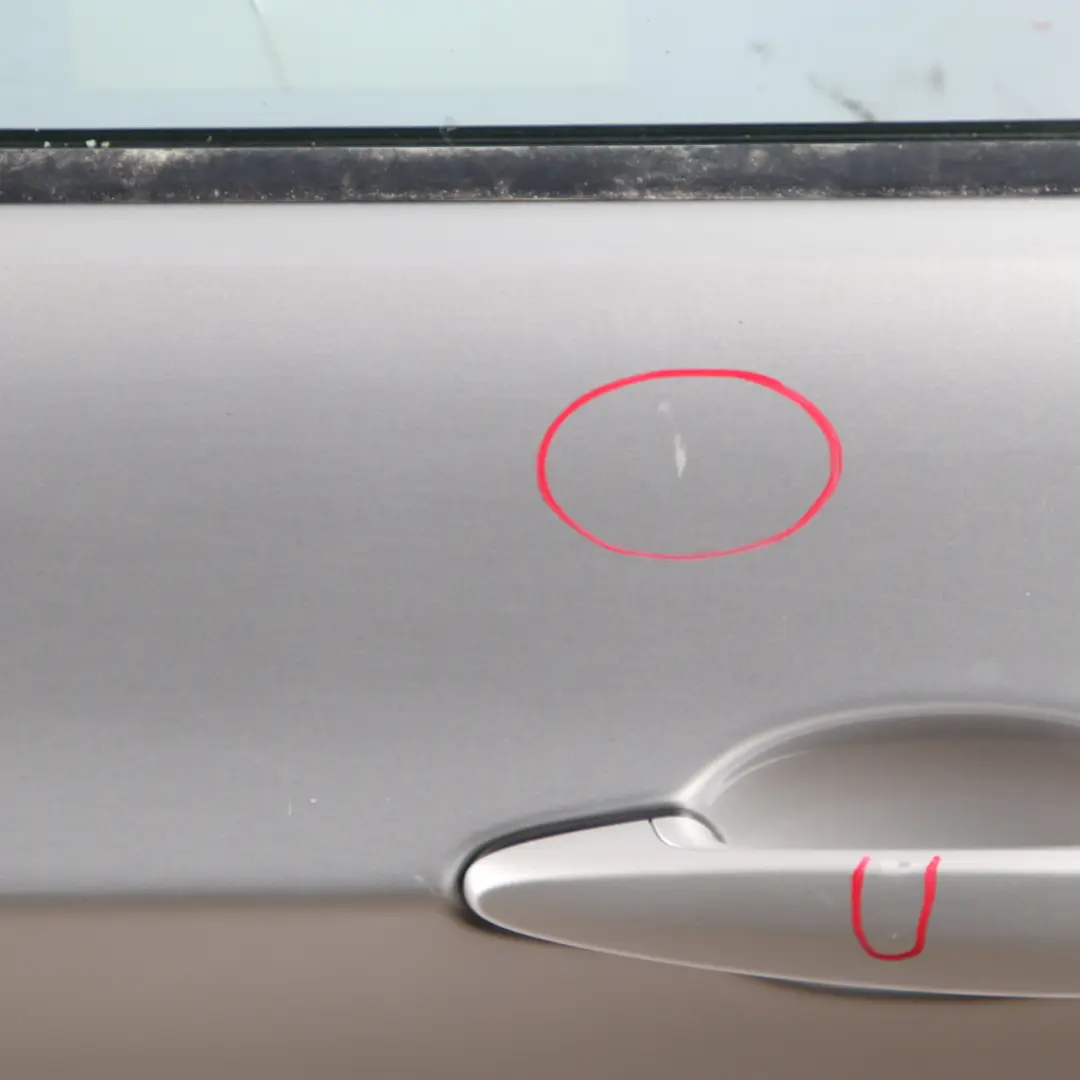 BMW 3 E90 E91 Door Front Left N/S Titansilber Titan Silver Metallic - 354 - SKU 7203643-TS3 - Part number 7203643