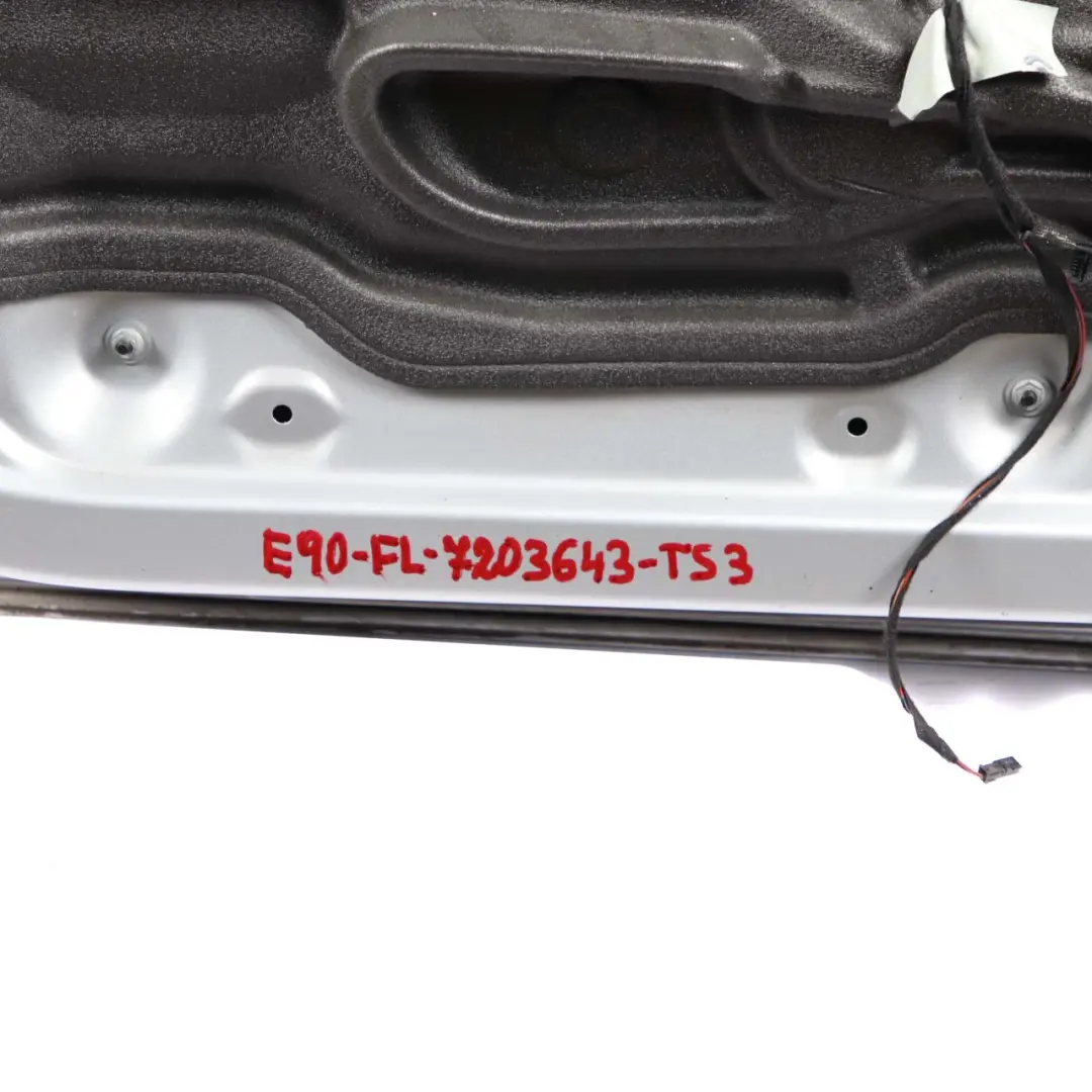 BMW 3 E90 E91 Door Front Left N/S Titansilber Titan Silver Metallic - 354 - SKU 7203643-TS3 - Part number 7203643